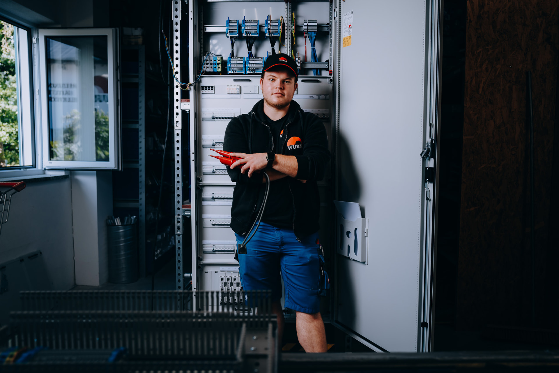 Elektroniker im Schaltschrankbau der Wurm GmbH