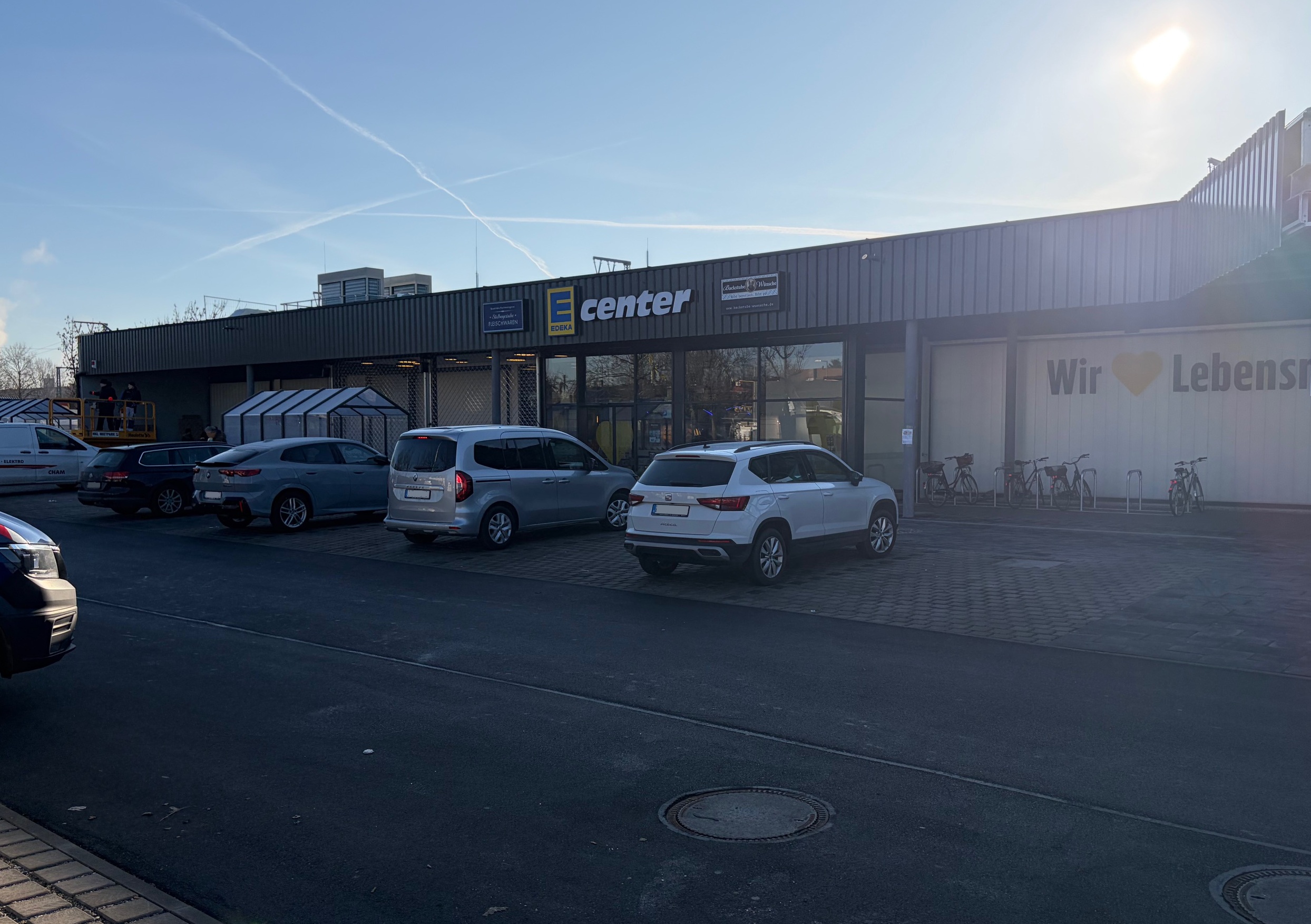 Edeka-Markt an der Bodenseestraße in München