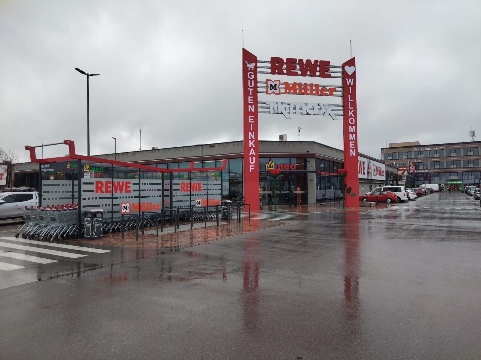 Fachmarktzentrum in Königsbrunn