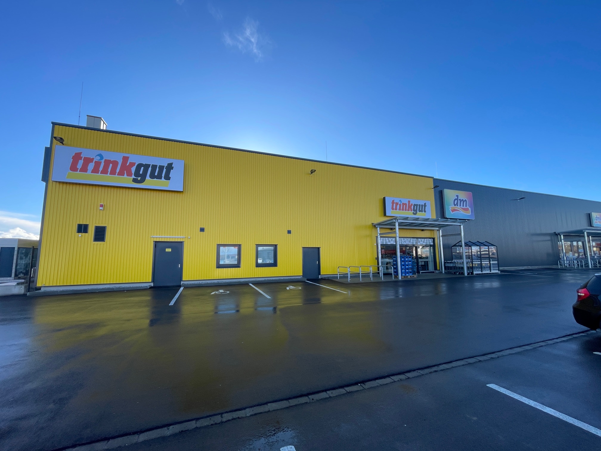 Fachmarktzentrum in Lauingen