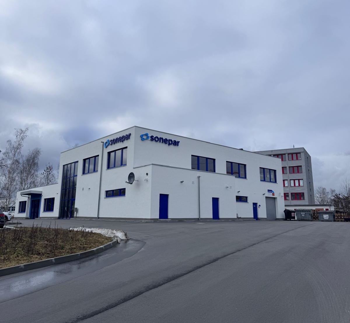 Gewerbegebäude Sonepar in Chemnitz